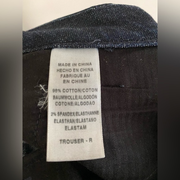 Low rise trouser Lucky Brand Jeans flared bottoms size 10 / 30 - Picture 6 of 7